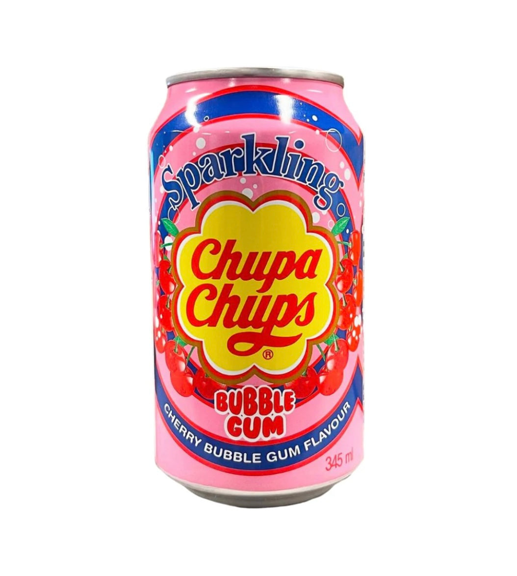 Chupa Chups Cherry Bubble Gum, boisson à la cerise 345ml