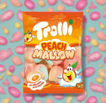 Marshmallow pêche fourré🍑