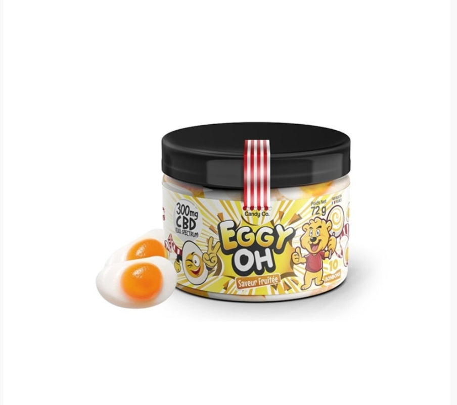 Bonbons oeuf (Fruité) CBD